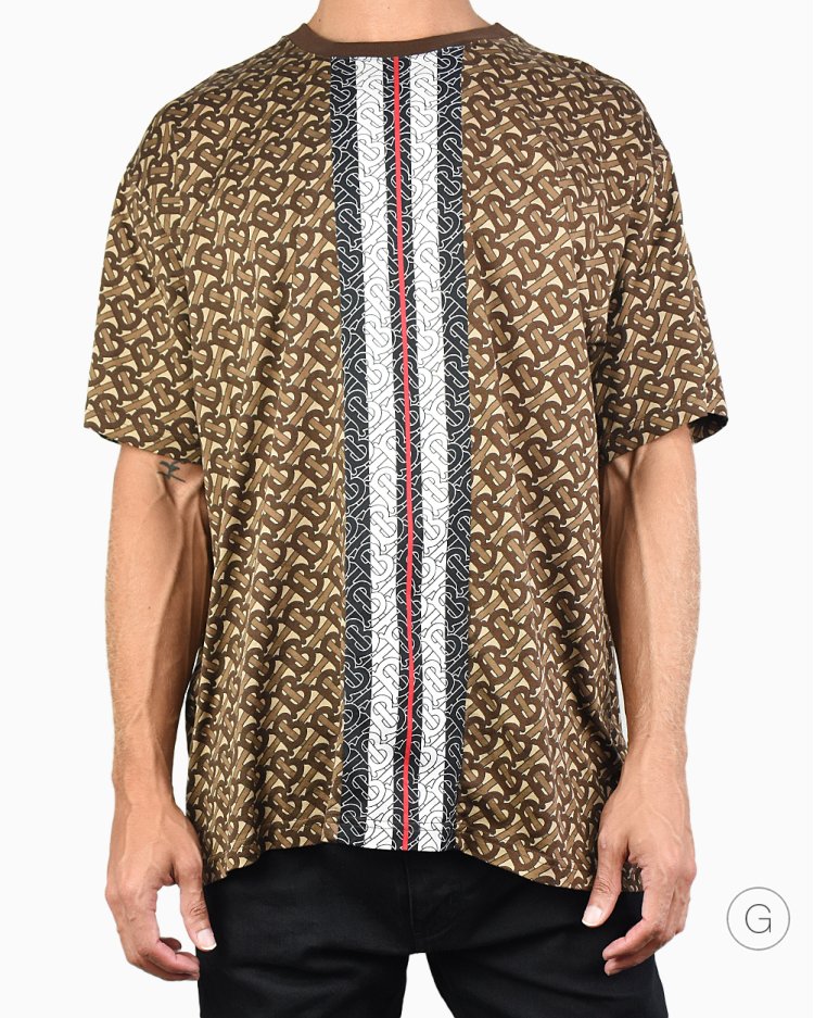 BURBERRY ストライプ Tシャツ バーバリーBURBERRY ストライプ半袖Tシャツ 【公式通販】